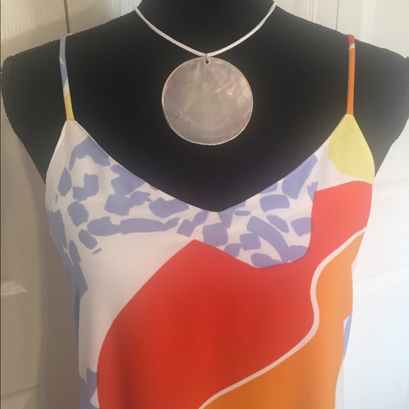 C & E Modern Fresh Asymmetrical Sundress - Picture 2 of 9